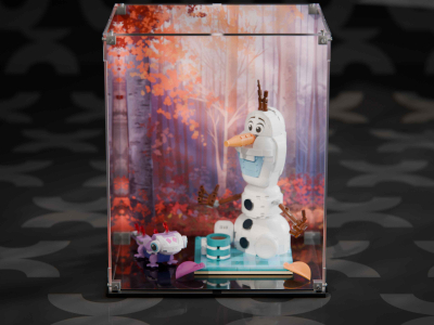 LEGO® Olaf and Bruni's Picnic Fun (43287) Display Case