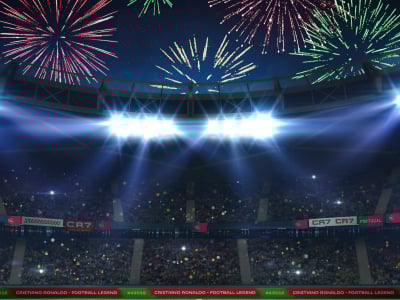 LEGO® Cristiano Ronaldo – Football Legend (43016) Display Case