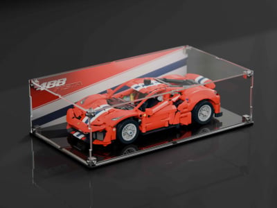 LEGO® Ferrari 488 Pista (42235) Display Case