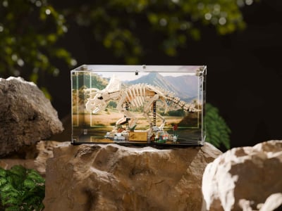 LEGO® Dinosaur Fossils: Triceratops (77985) Display Case