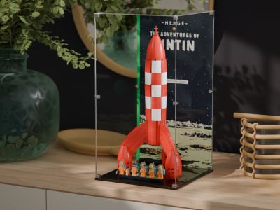 LEGO® Tintin Moon Rocket (21367) Display Case