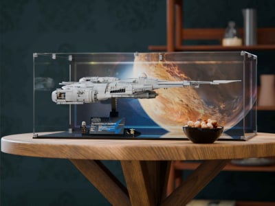 LEGO® The Mandalorian's N-1 Starfighter (75442) Display Case