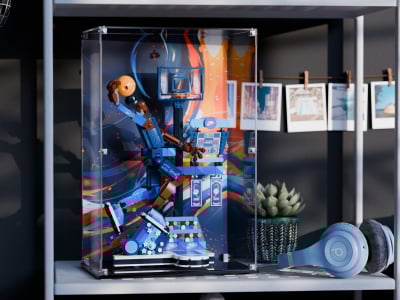LEGO® Nike Slam Dunk (43010) Display Case