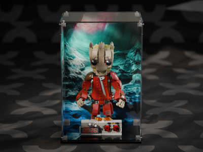 LEGO® Ravager Jumpsuit Groot (76341) Display Case