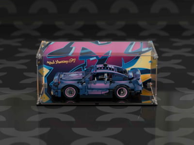 LEGO® Custom Garage Ford GT Mustang (42236) Display Case