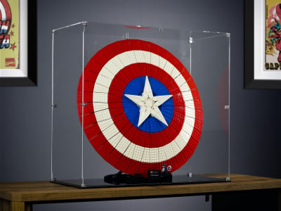 LEGO® Captain America's Shield (76262) Display Case