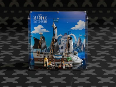 LEGO® Garp's Marine Battleship (75646) Display Case