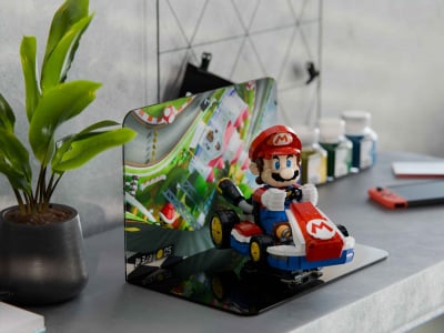 LEGO® Mario Kart - Mario & Standard Kart (72037) SetScape Display