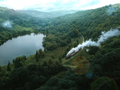 LEGO® Enchanted Flying Ford Anglia (76470) Display Case