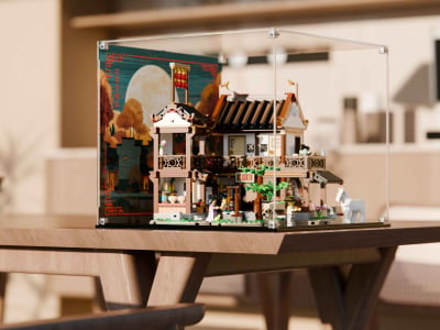 LEGO® Ancient Moon-Gazing Inn (80121) Display Case