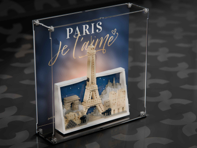 LEGO® Paris - City of Love (21064) Display Case