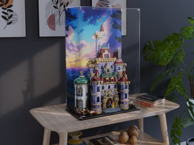 LEGO® Beauty and the Beast Castle (43263) Display Case