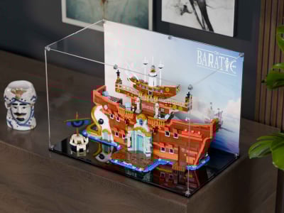 LEGO® The Baratie Floating Restaurant - One Piece (75640) Display Case