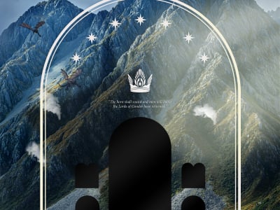 LEGO® The Lord of the Rings: Minas Tirith (11377) Display Case