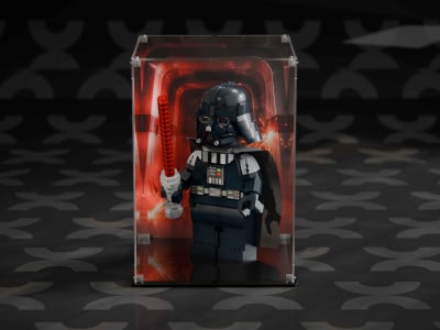 LEGO® Up-Scaled Darth Vader Minifigure (75461) Display Case