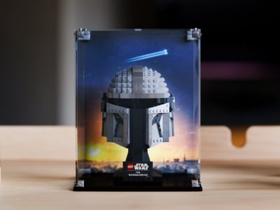 LEGO® The Mandalorian™ Helmet (75328) Display Case