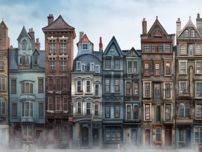 LEGO® Quality Quidditch™ Supplies & Ice Cream Parlour (76452) Display Case