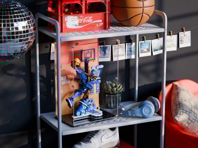 LEGO® Nike Slam Dunk (43010) Display Case