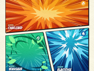 LEGO® Venusaur, Charizard and Blastoise (72153) Display Case