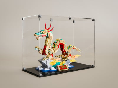 LEGO® Auspicious Dragon (80112) Display Case