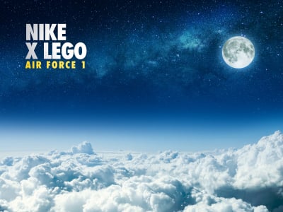 LEGO® Nike Air Force 1 (43026) Display Case