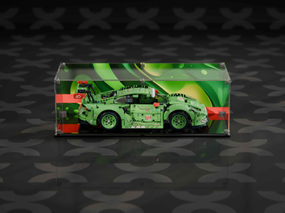 LEGO® Porsche 911 GT3 R REXY AO Racing (42224) Display Case