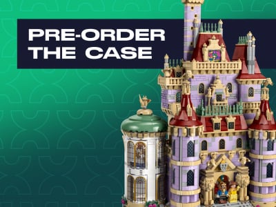 LEGO® Beauty and the Beast Castle (43263) Display Case