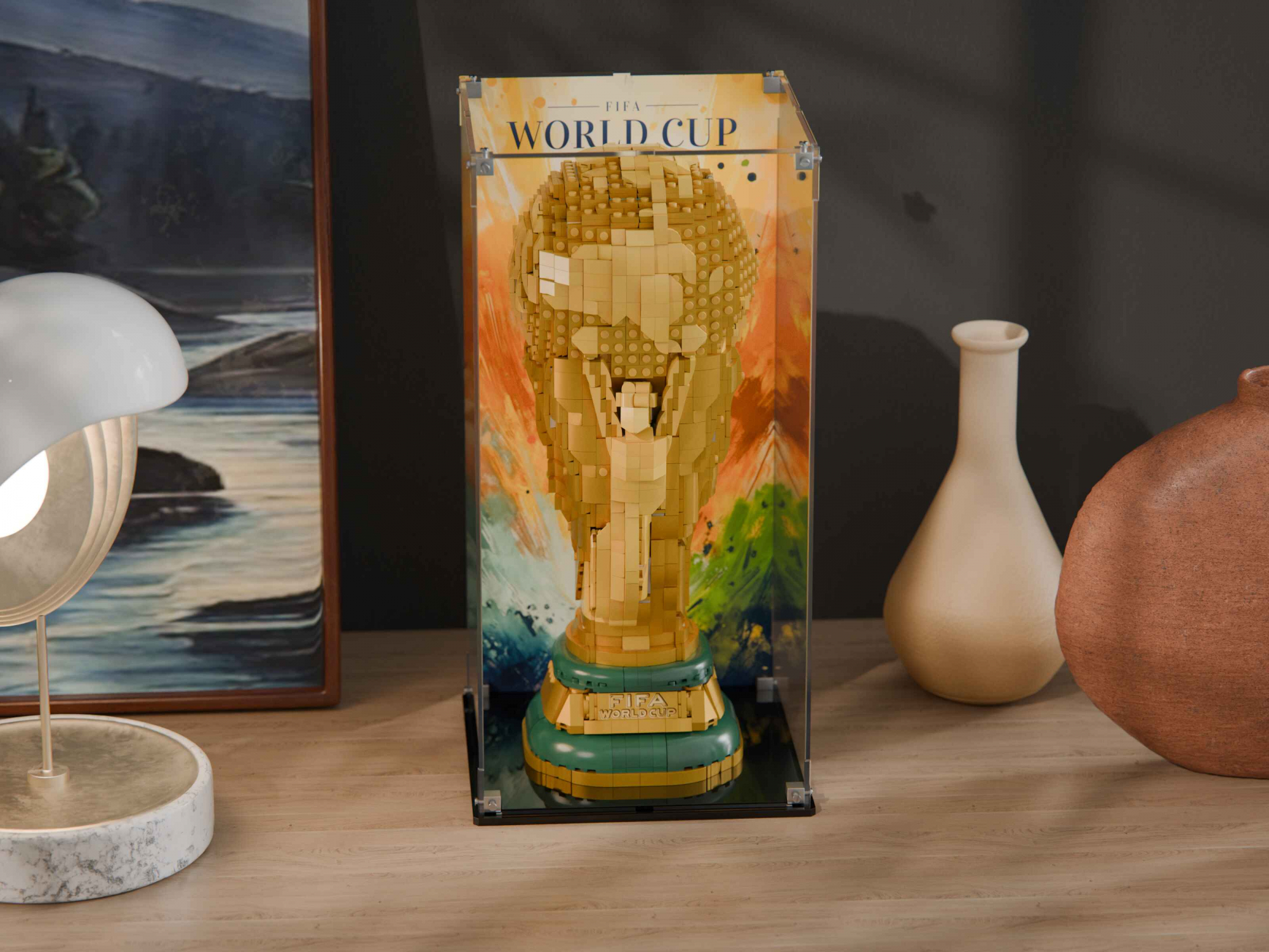 LEGO® FIFA World Cup Official Trophy (43020) Display Case