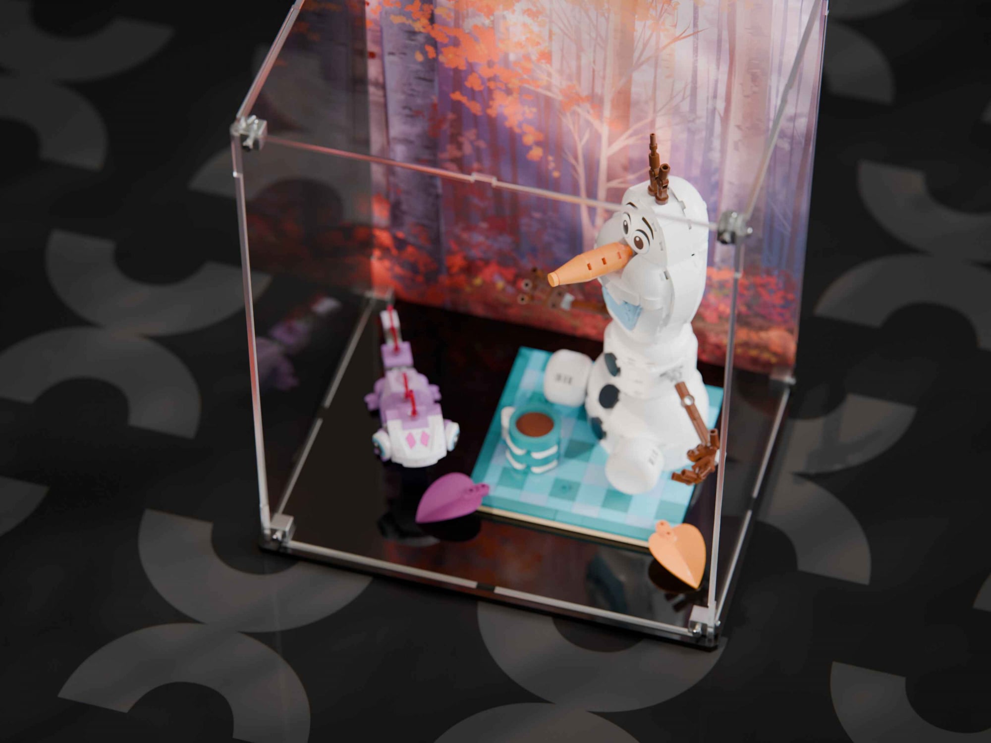 LEGO® Olaf and Bruni's Picnic Fun (43287) Display Case