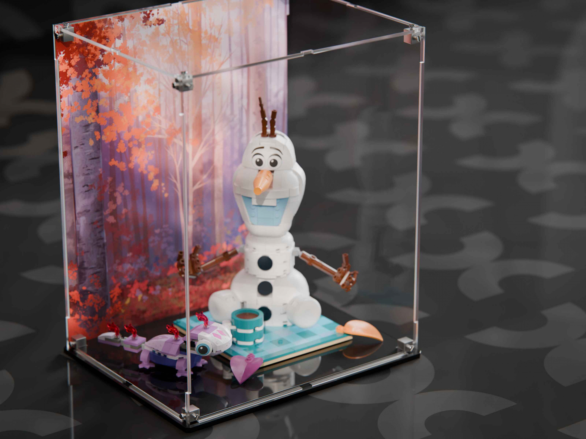 LEGO® Olaf and Bruni's Picnic Fun (43287) Display Case