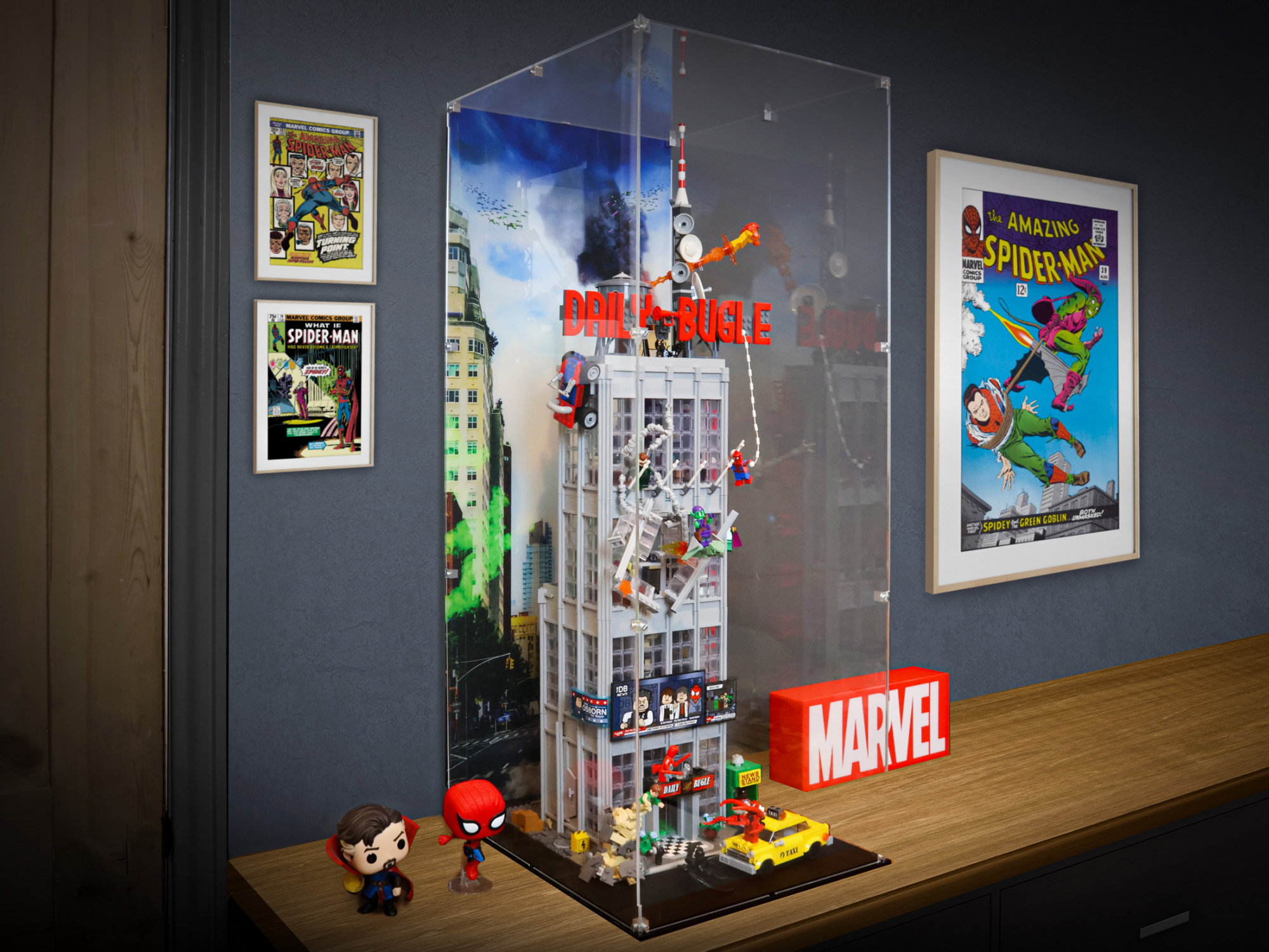 LEGO® Daily Bugle Display Case (76178)