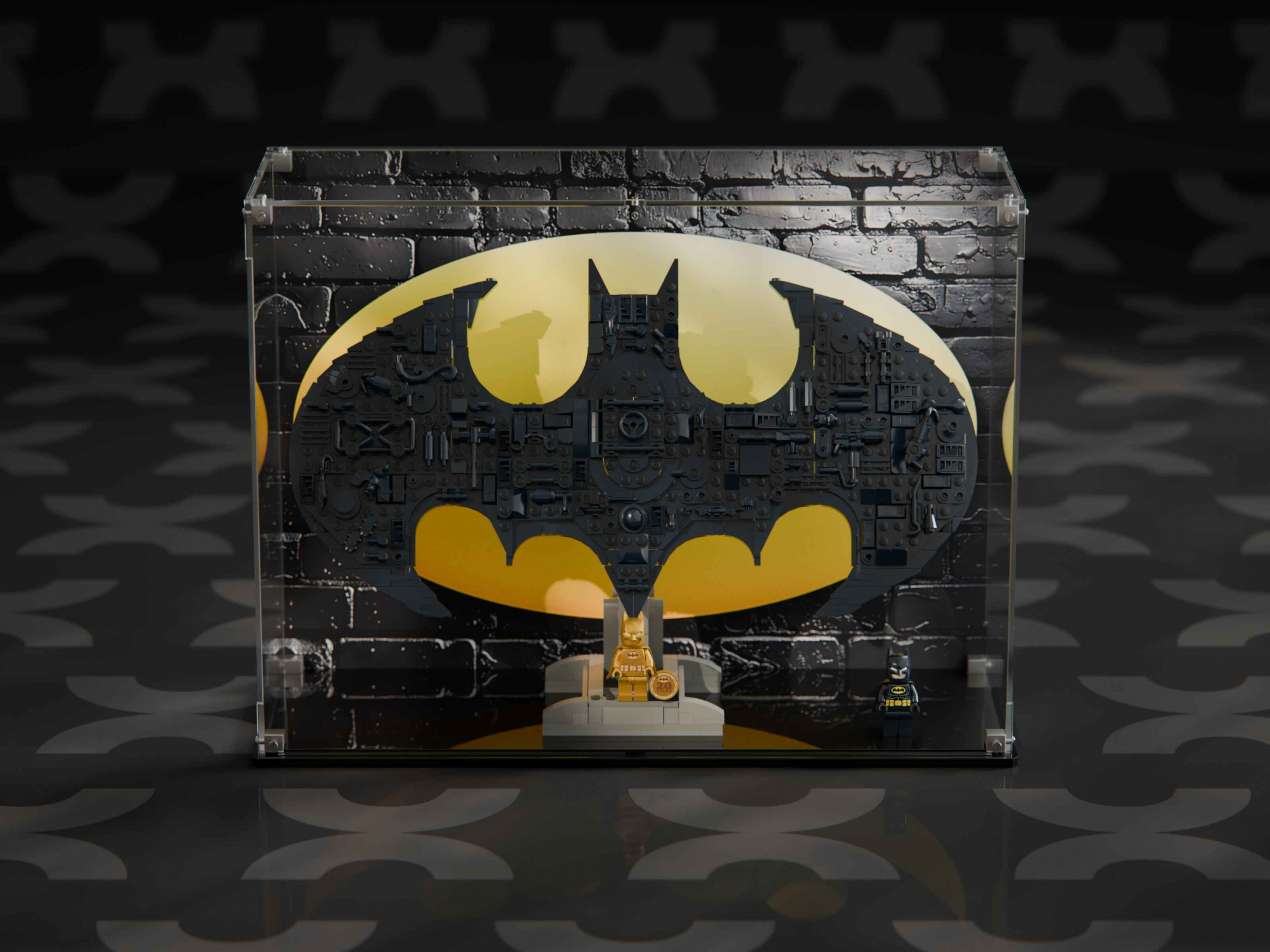 LEGO® Batman™ Logo (76330) Display Case