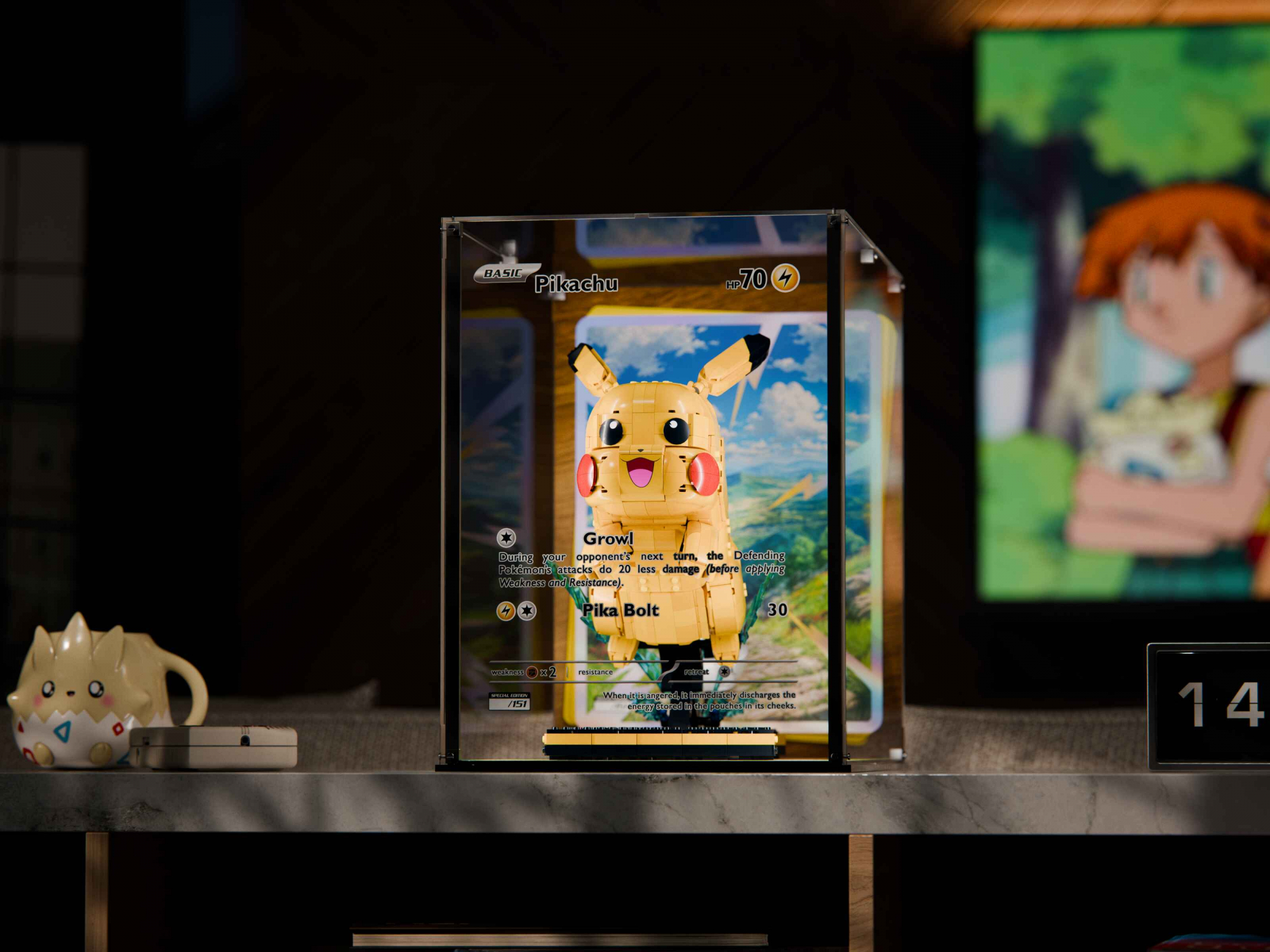 LEGO® Pikachu Special Edition LED Display Case