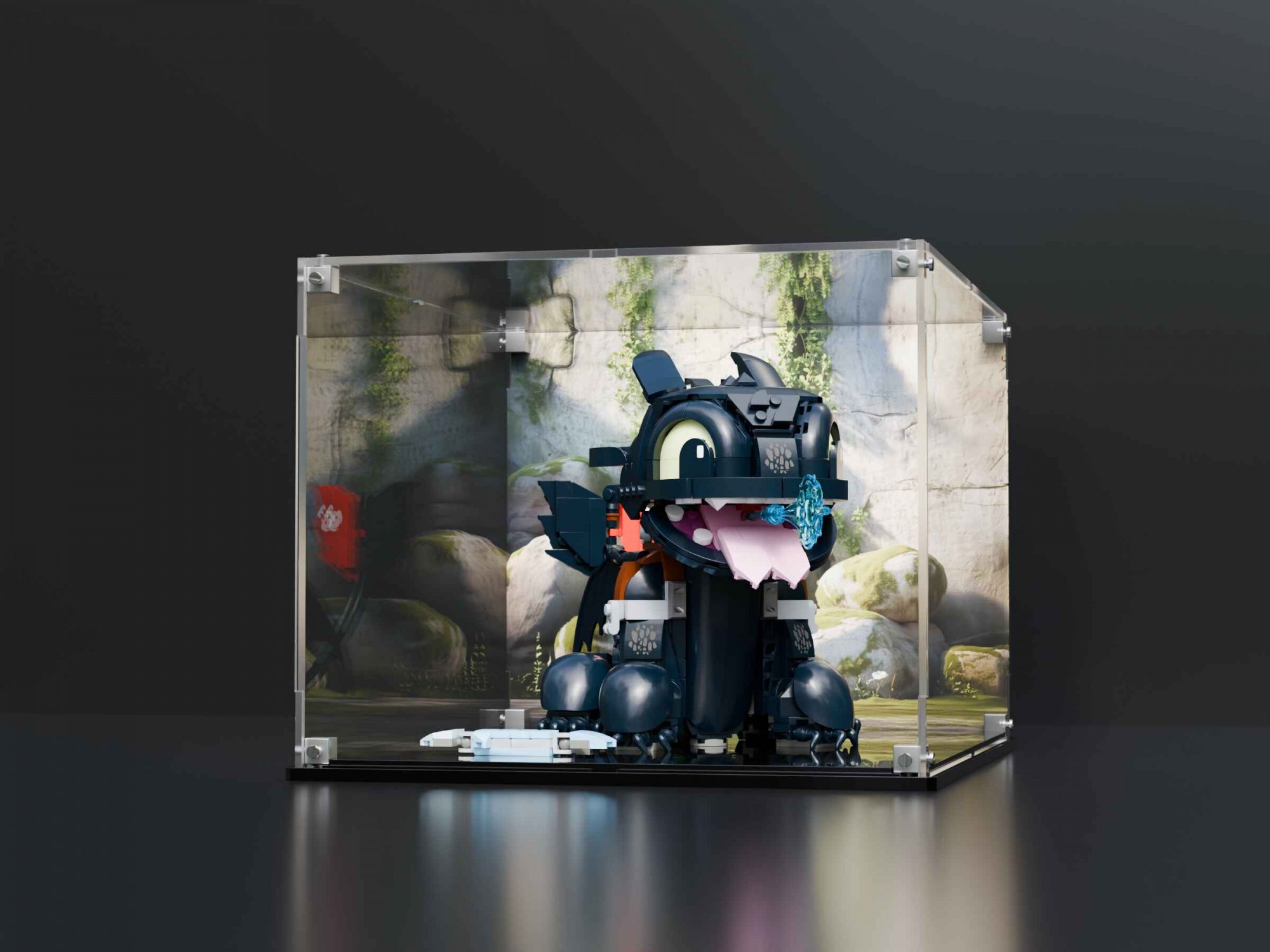 LEGO® How to Train Your Dragon: Toothless (10375) Display Case