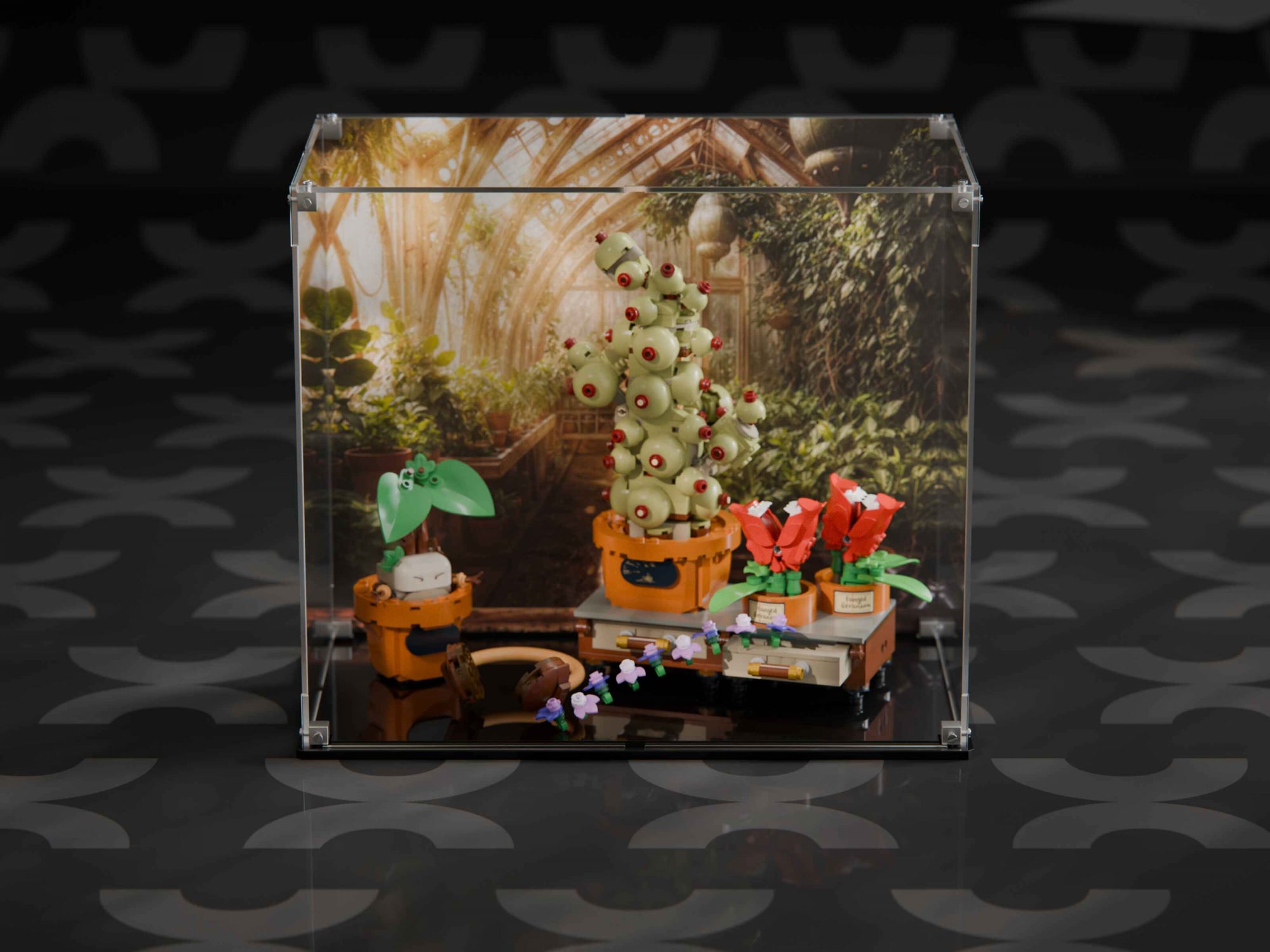 LEGO® Hogwarts Herbology Plants (76474) Display Case
