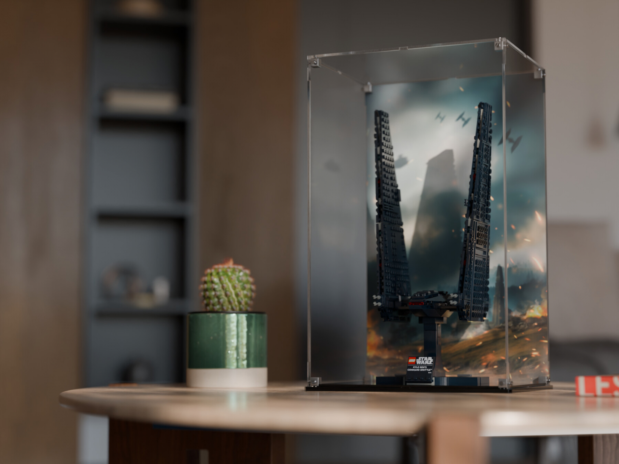 LEGO® Kylo Ren's Command Shuttle (75406) Display Case