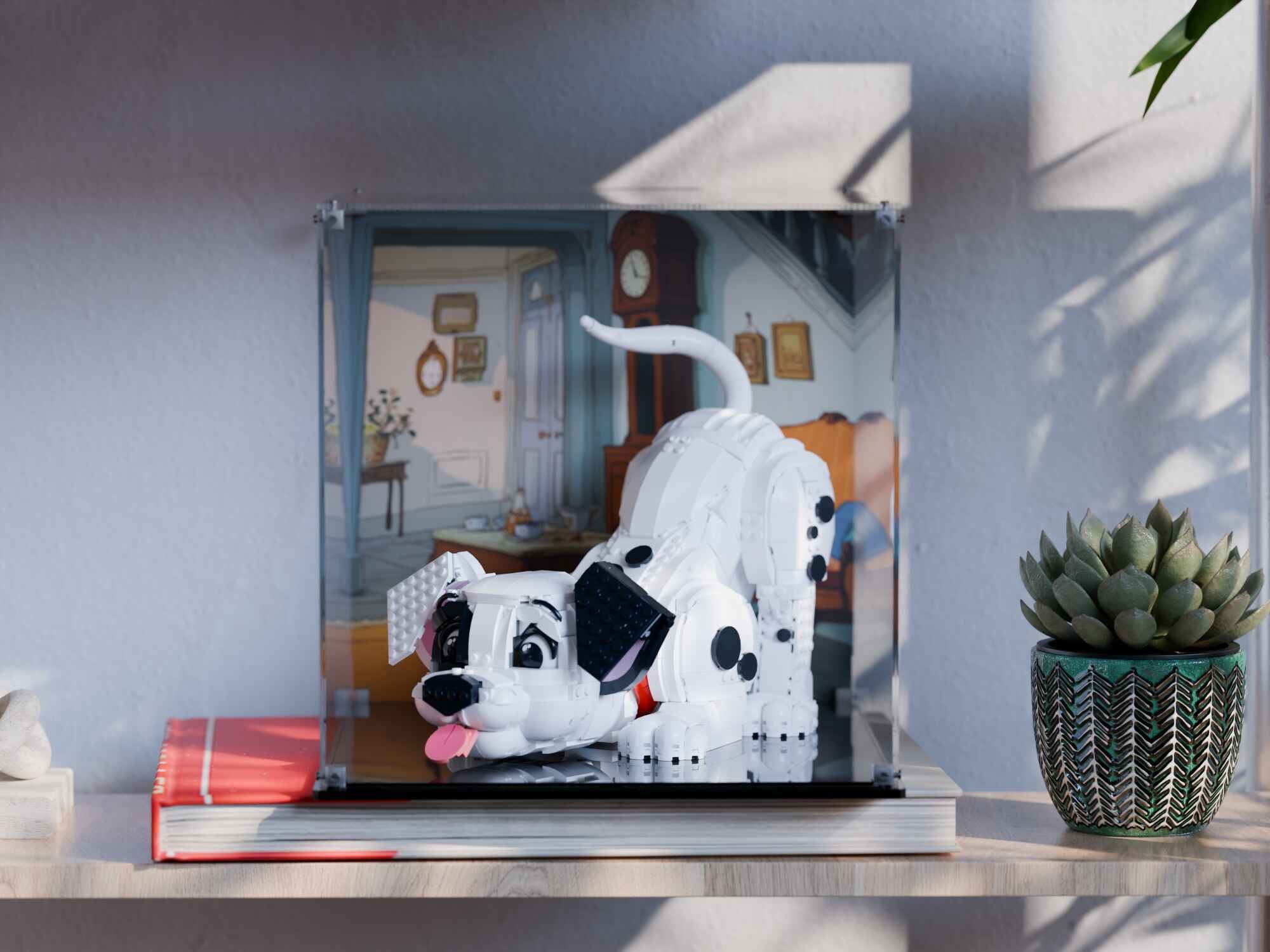 LEGO® 101 Dalmatians Puppy (43269) Display Case