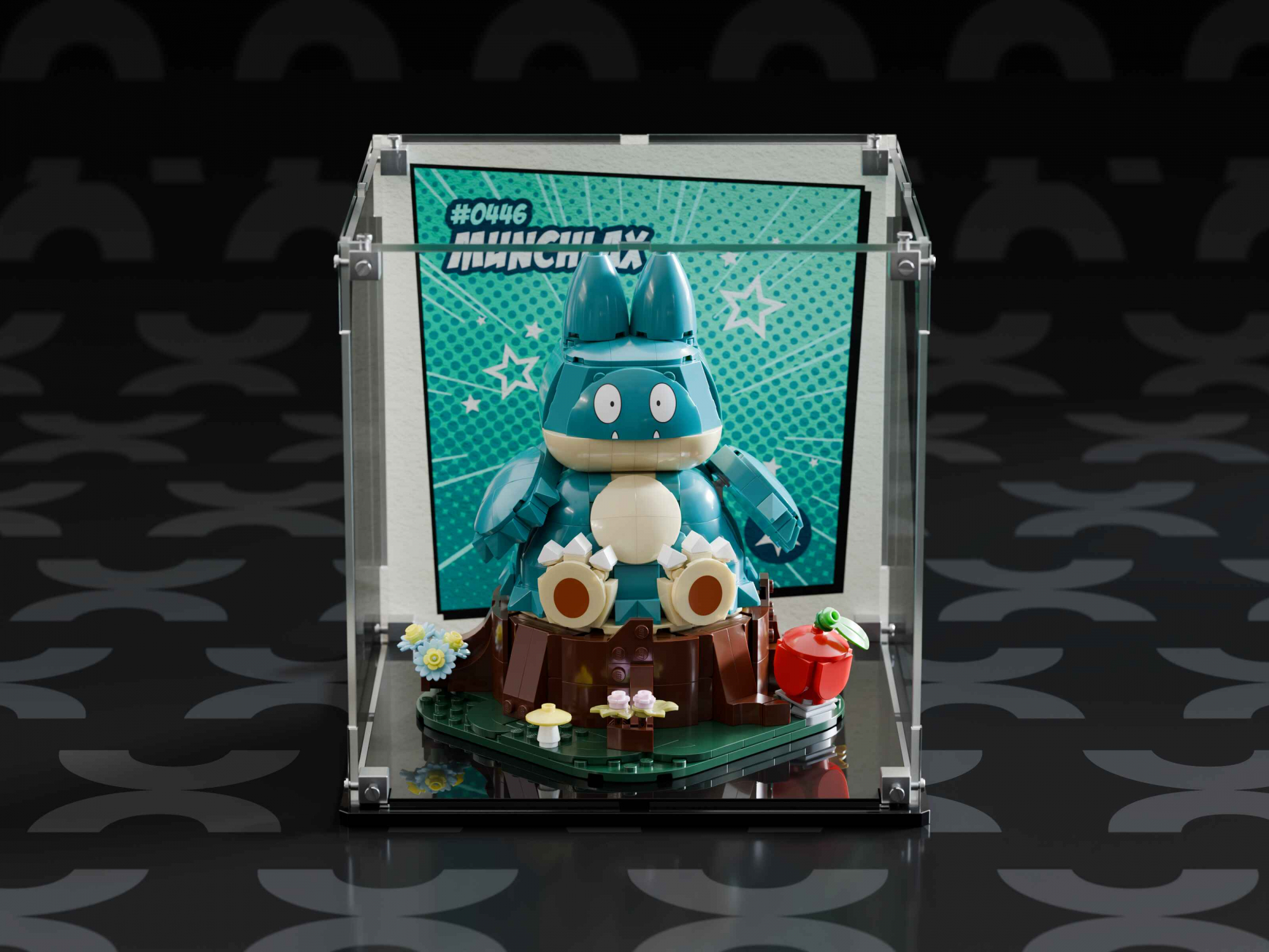 LEGO® Munchlax (72150) Display Case