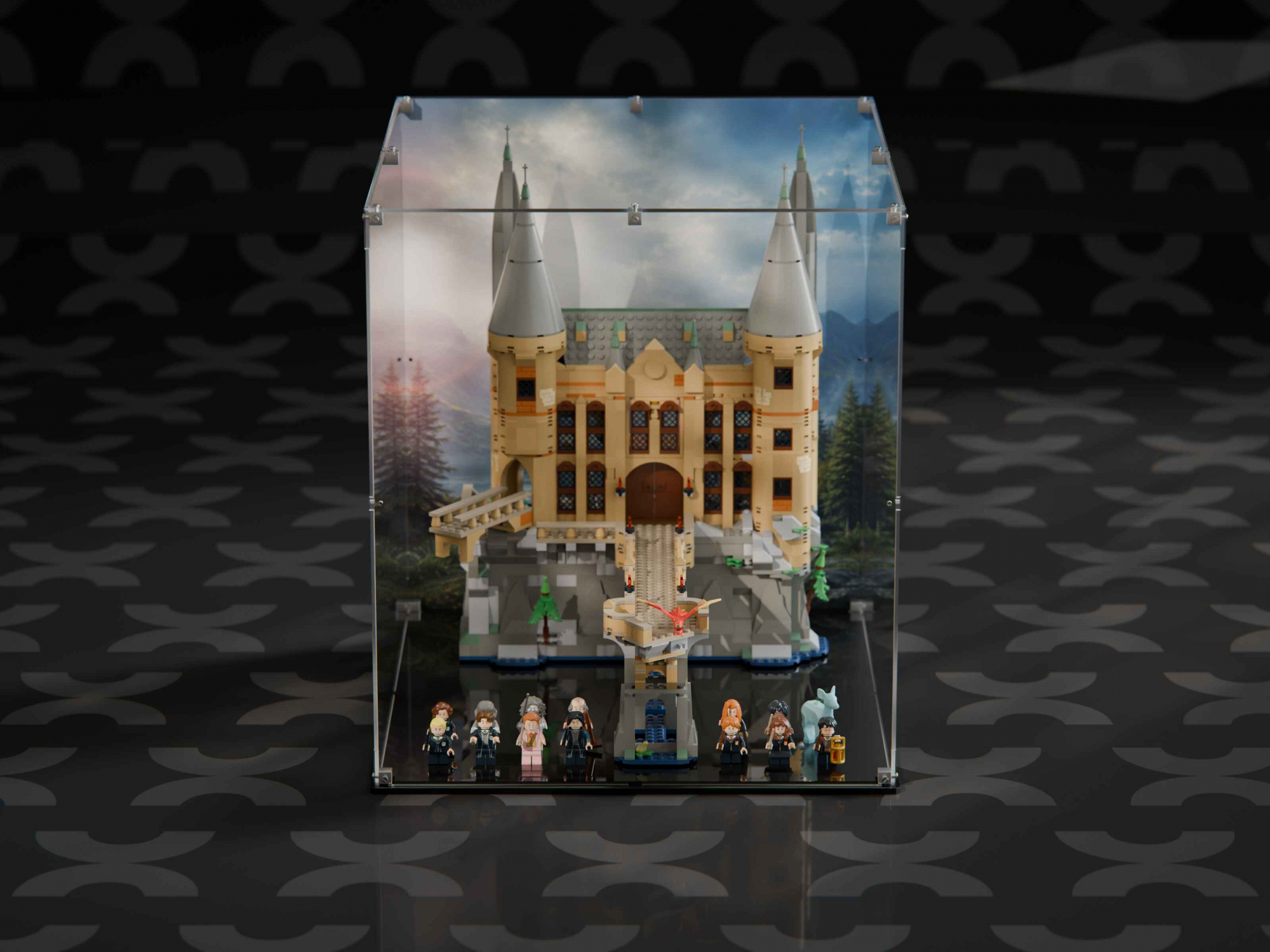 LEGO® Hogwarts Castle: East Wing (76473) Display Case