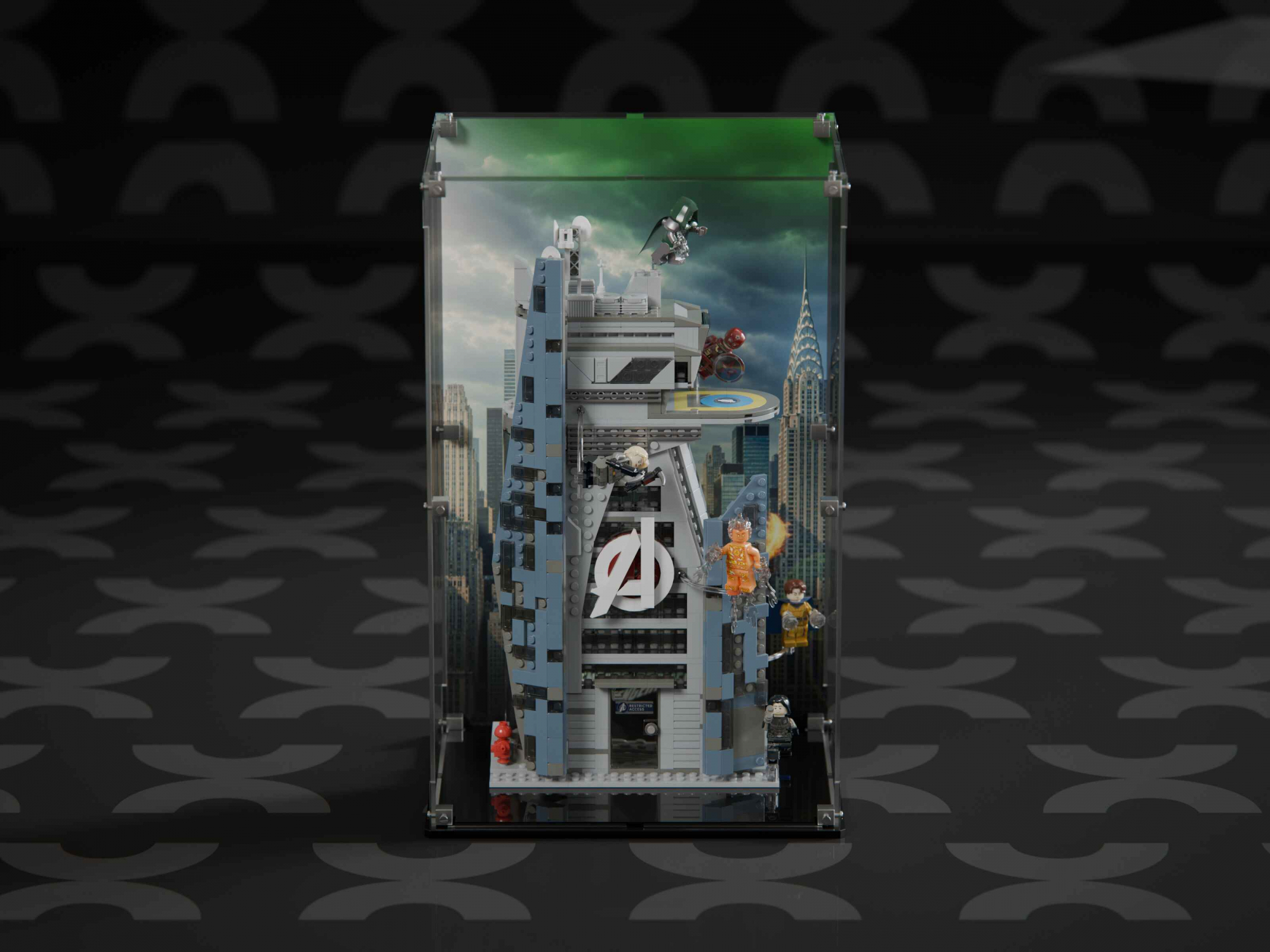 LEGO® Avengers: Doomsday New Avengers Tower (76352) Display Case