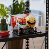 LEGO® Scuderia Ferrari F1 Hamilton & Leclerc Helmets (43014 & 43022) Display Case