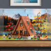LEGO® Ideas: A-Frame Cabin (21338) Display Case