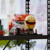 LEGO® Scuderia Ferrari F1 Hamilton & Leclerc Helmets (43014 & 43022) Display Case