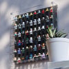 Wall Mounted LEGO Minifigure Display Case – 60 Figures
