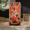 LEGO® Tintin Moon Rocket (21367) Display Case