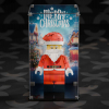 LEGO® Up-Scaled Santa Minifigure (40820) Display Case