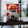 LEGO® Scuderia Ferrari HP Charles Leclerc Helmet (43014) Display Case