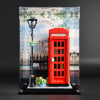 LEGO® Red London Telephone Box (21347) Display Case