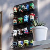 Wall Mounted LEGO Brickheadz Display Case – 16 Figures