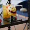LEGO® Scuderia Ferrari HP Lewis Hamilton Helmet (43022) Display Case